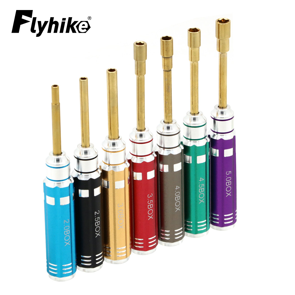 7PCS Short Handle RC Hex Screw - Fpv Drone Tool Kit recension och pris