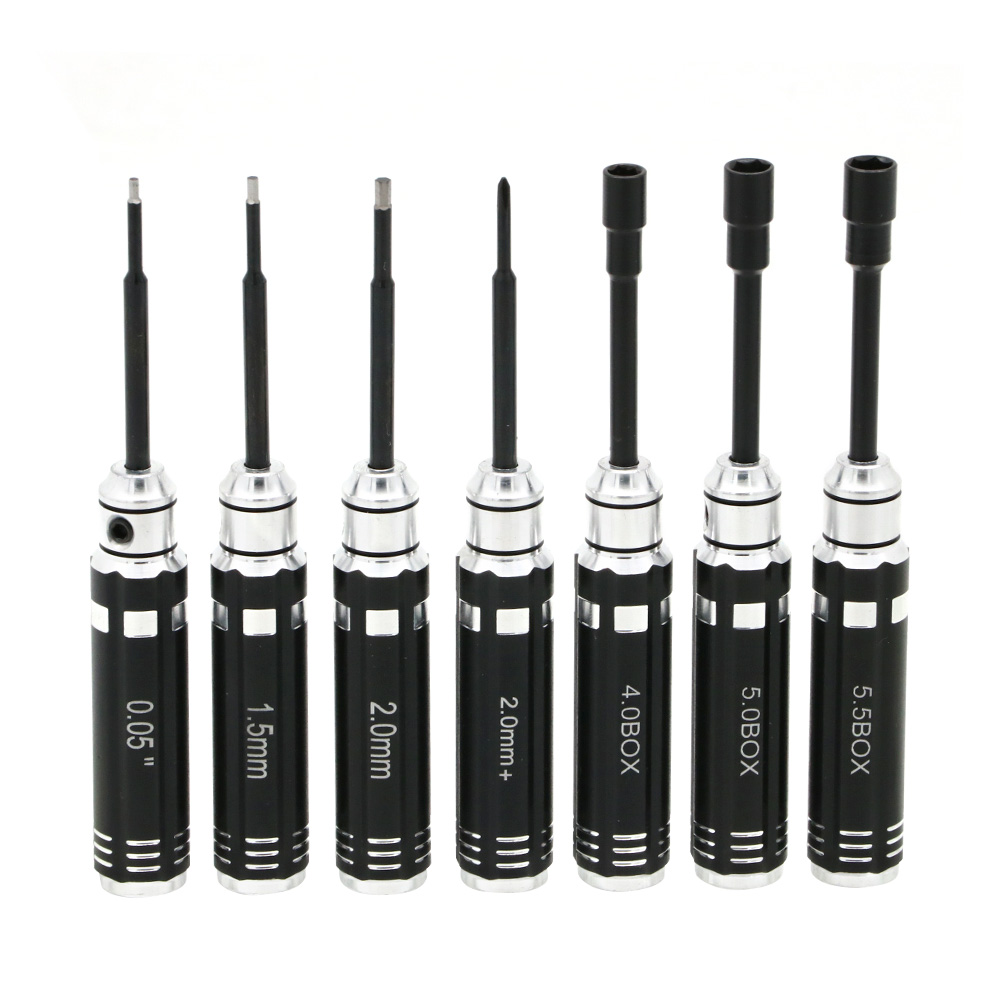 7PCS Short Handle RC Hex Screw - Fpv Drone Tool Kit recension och pris