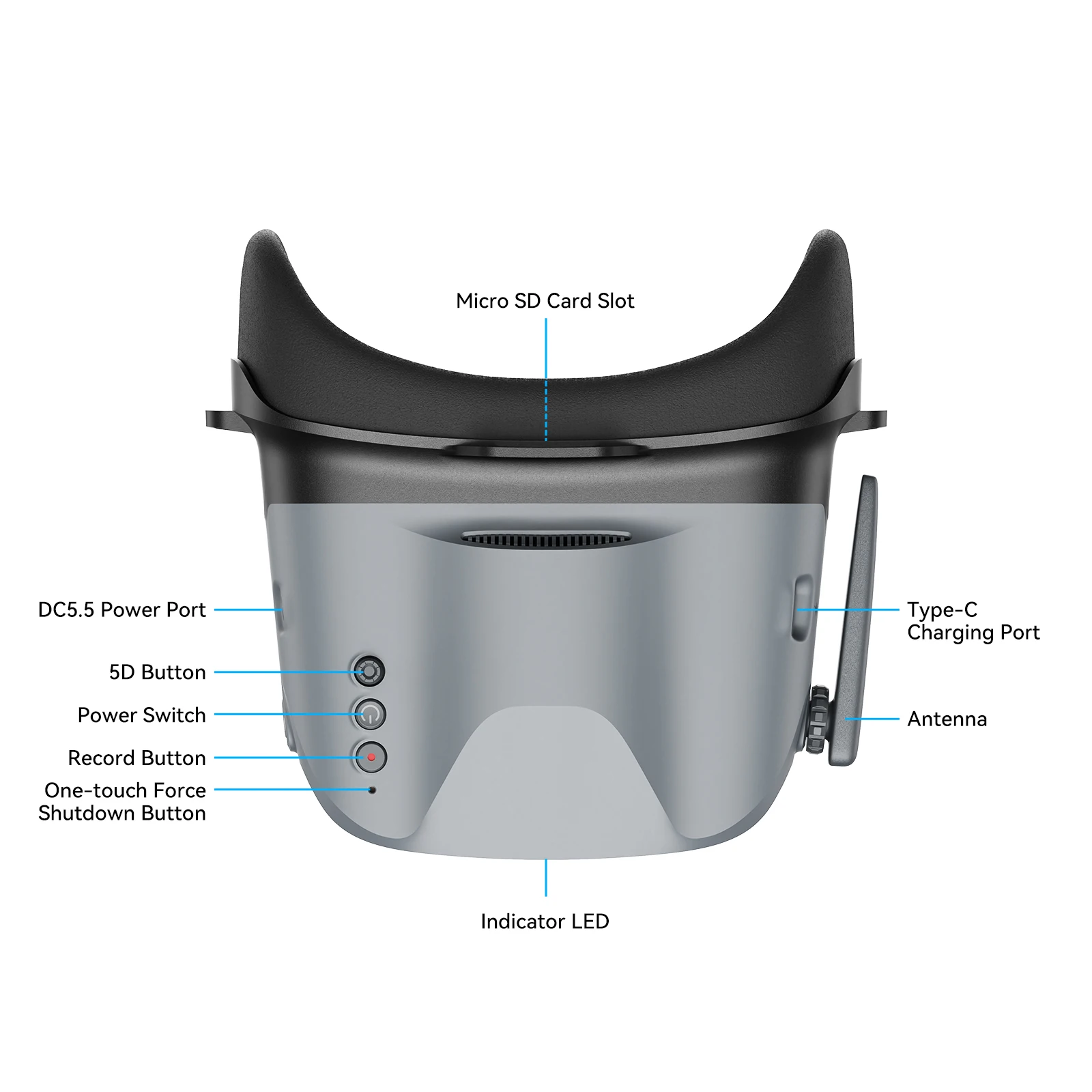 BetaFPV VR04 FPV Goggles-Analo - Fpv Drone Goggles recension och pris