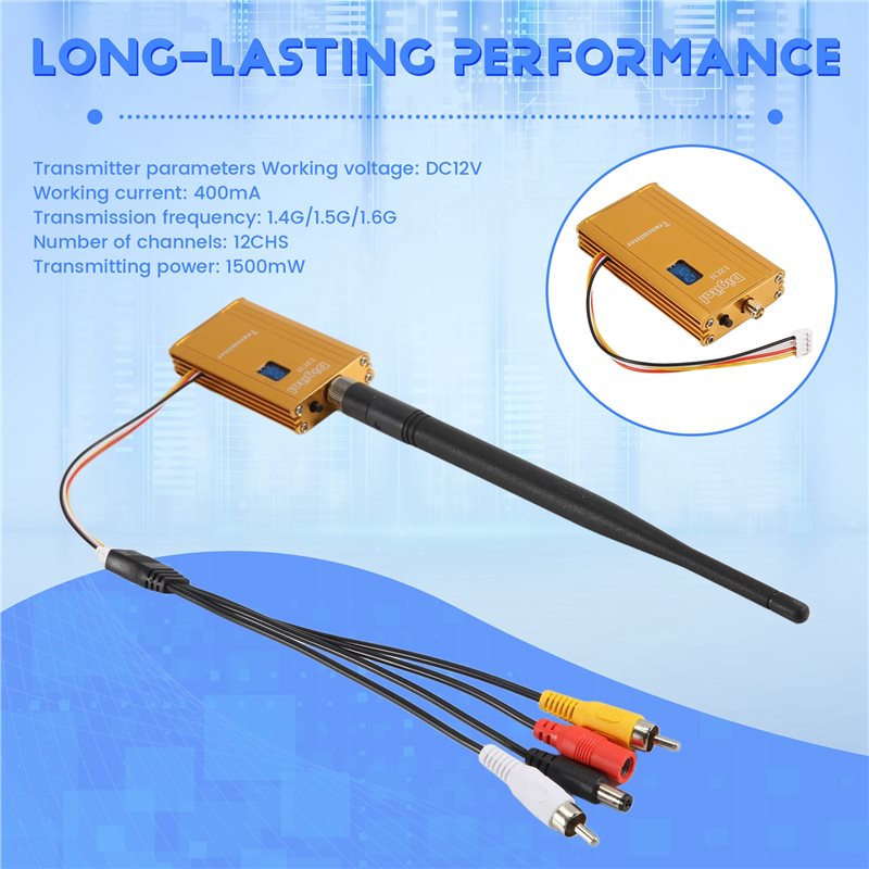 A48U 1.5G 1.5W FPV VTX 12CH 15 - Fpv Drone Vtx recension och pris